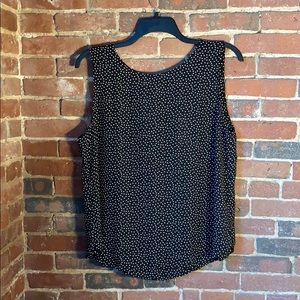 NWT LOFT Outlet Polka Dot Tank Top